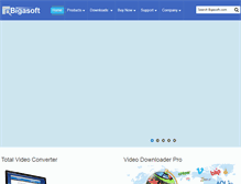 Tablet Screenshot of bigasoft.com